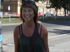 Czech Streets - Hanka - Lenka Sex outdoor