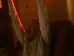 Sex group party's hardcore in the club