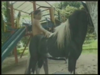 Bitch slut girl fucking horse 