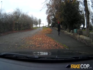 Fake Cop Policeman spunks over tits n tattoos