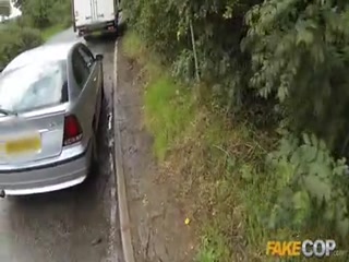 Fake Cop Naughty sluts get more than the law