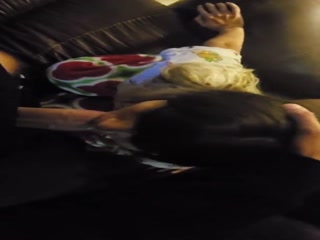 Bwc stretches her mouth