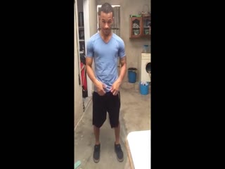 Hot gay shows us his incredible cock