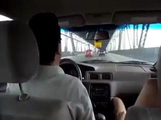 sucking a cock in taxi