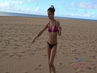 Ladies of A.T.K., take a trip to Hawaii's Grand Canyon.   Caucasian firm tits, huge labia, painted t