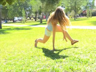 Extreme close-ups of feet, dancing, and anal fingering in "FTV Girls: Orgasms Come Easy"   Strong or